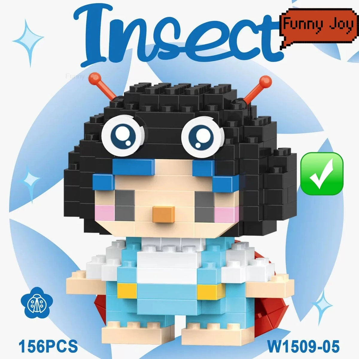 Insect Building Blocks – 3D Animal Model Set