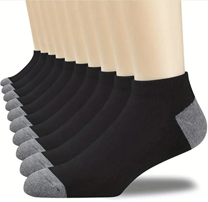 Men's Bamboo Fiber Socks Breathable Crew Sports Socks