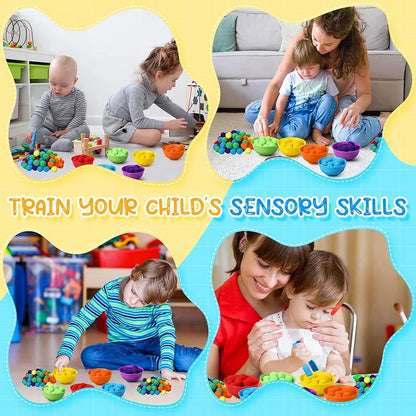 Counting and Sorting Toys for Kids – Montessori Learning Set