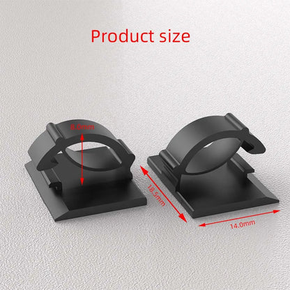 Cable Organizer Clips 30PCS Desktop Cord Holder Wire Manager