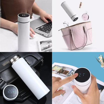 500ML Temperature Display Thermos Cup – Insulated Stainless Steel Bottle