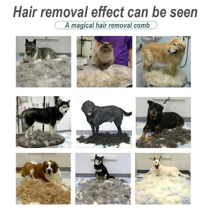 Pet Deseeding Brush for Dogs & Cats – Grooming Comb