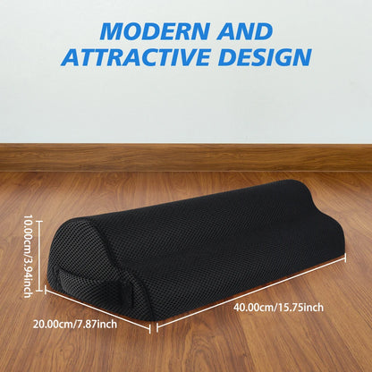 Memory Foam Under Desk Footrest – Office & Gaming Leg Support Pillow