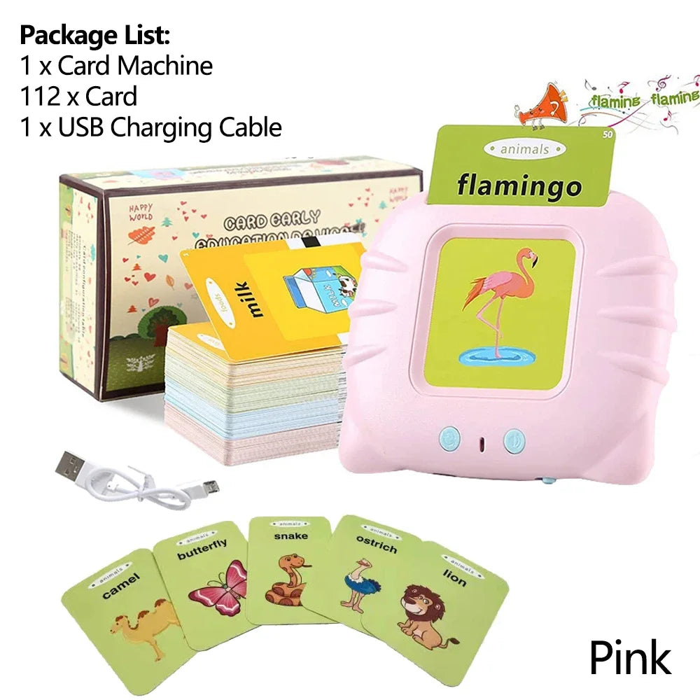 Talking Flash Cards Audio Learning Toy for Kids