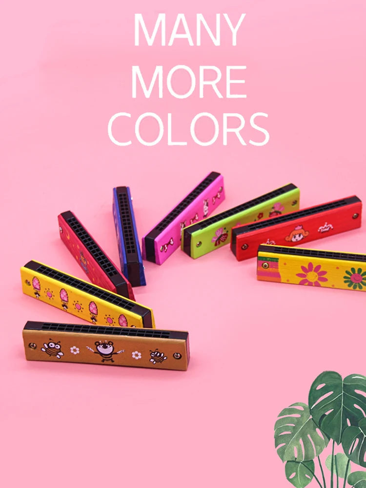 Wooden Harmonica for Kids – Musical Instrument Toy for Early Education
