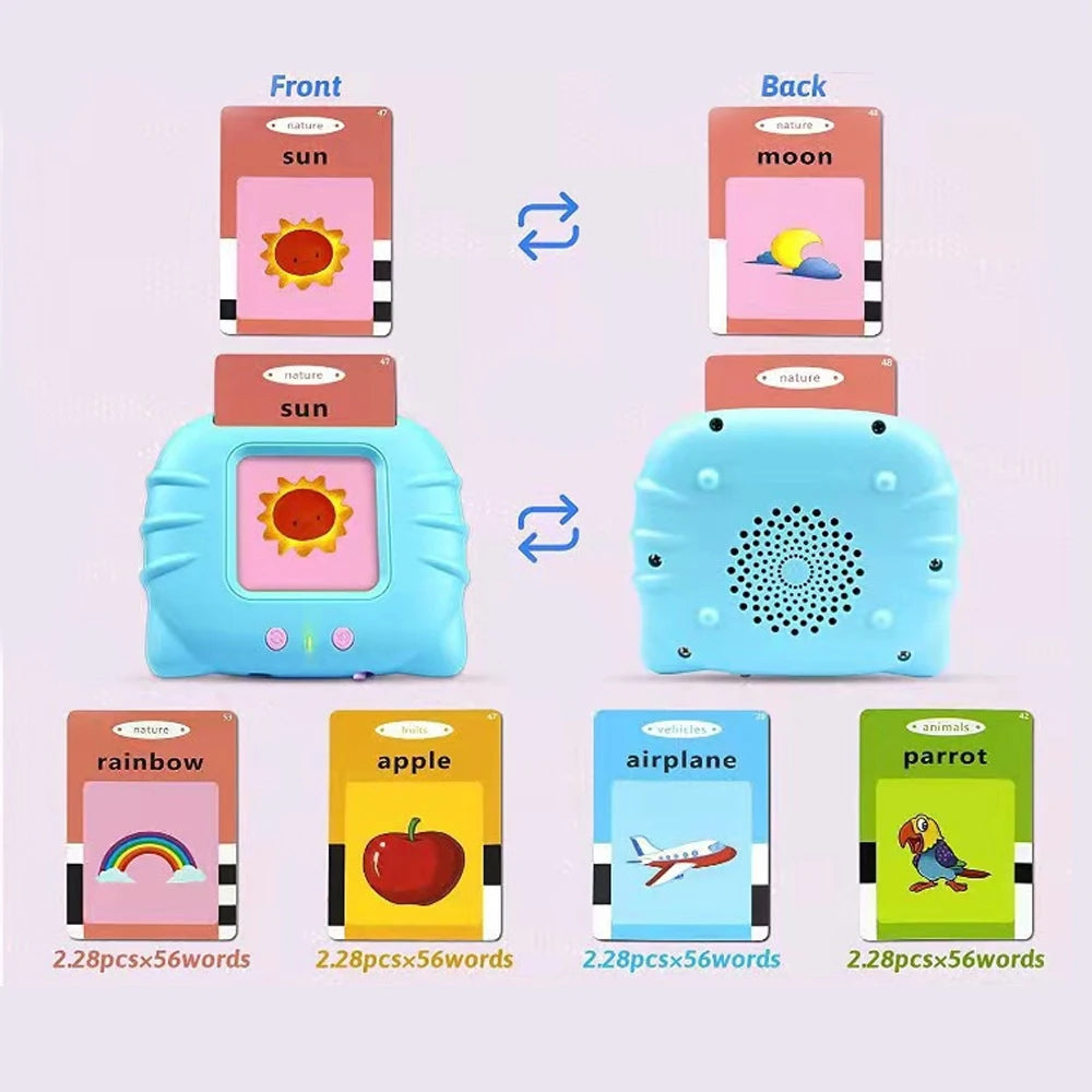Talking Flash Cards Educational Audio Learning Toy