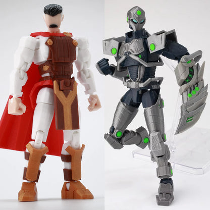 Invincible Boy Action Figure 14cm 3D Printed Multi Jointed Model