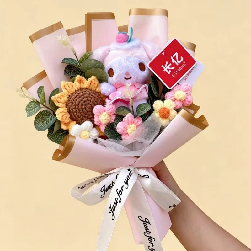 Sanrio Plush Bouquet Cute Cartoon Plush Gift 32–36cm