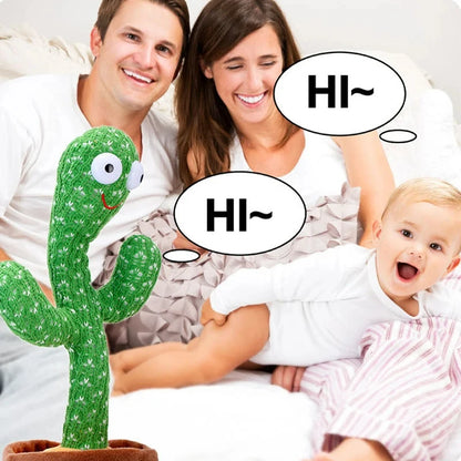 Dancing Cactus Toy – Talking, Singing & Wiggling Plush