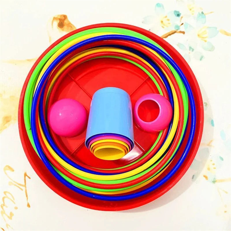 A fun two-in-one activity for indoor play, outdoor games, and family interaction.