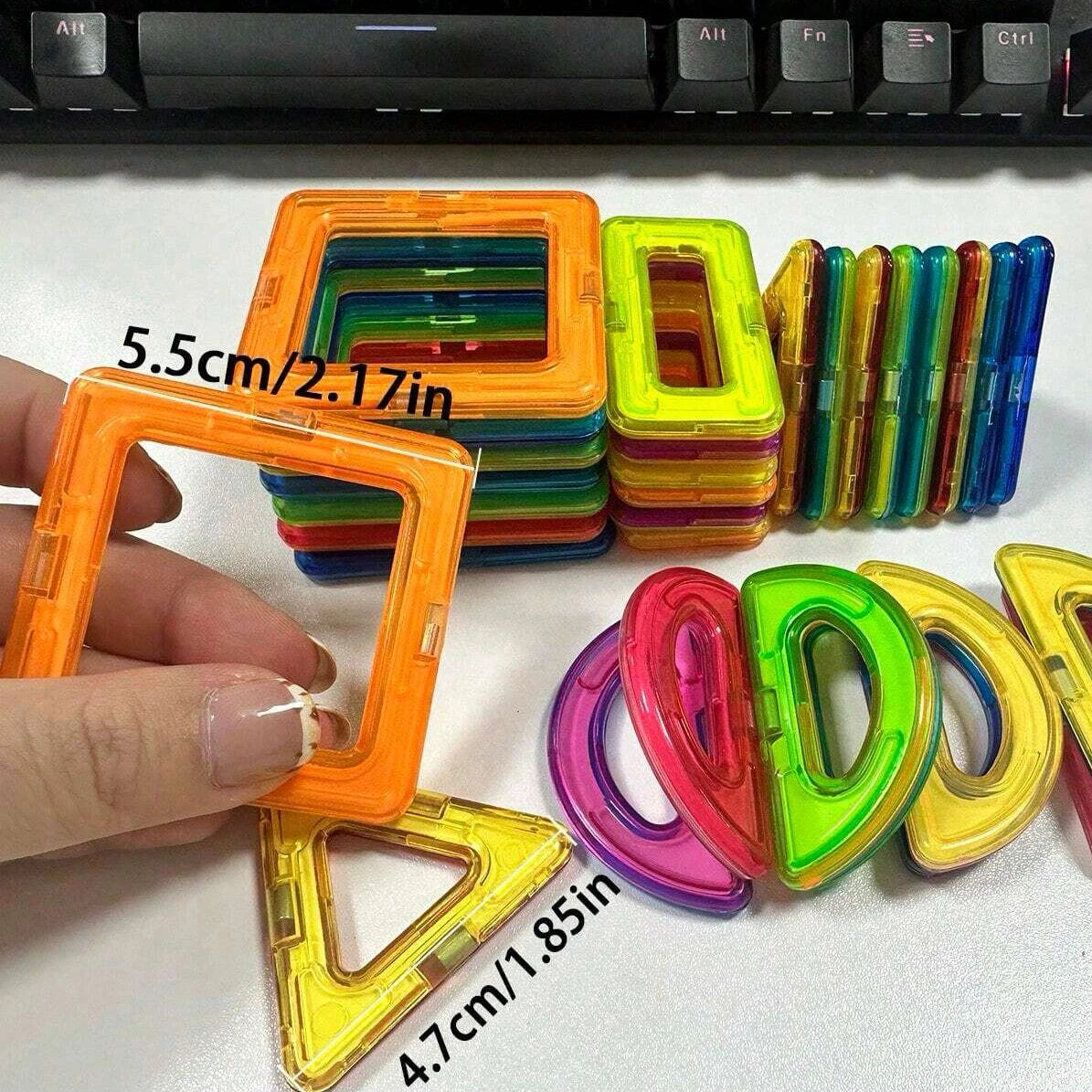 Magnetic Building Blocks STEM Educational Construction Toys
