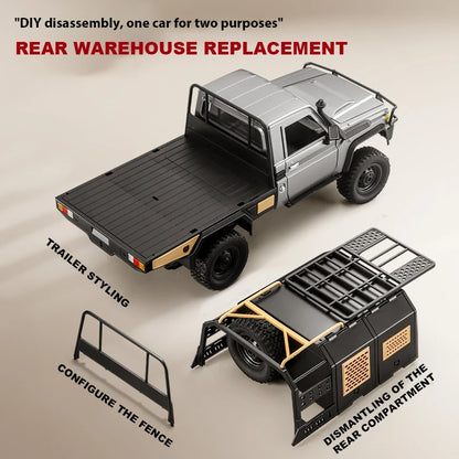 ZWN MN82 / MN82S 1:12 4WD RC Pickup Truck – LC79 Off-Road Climbing Remote Control Car
