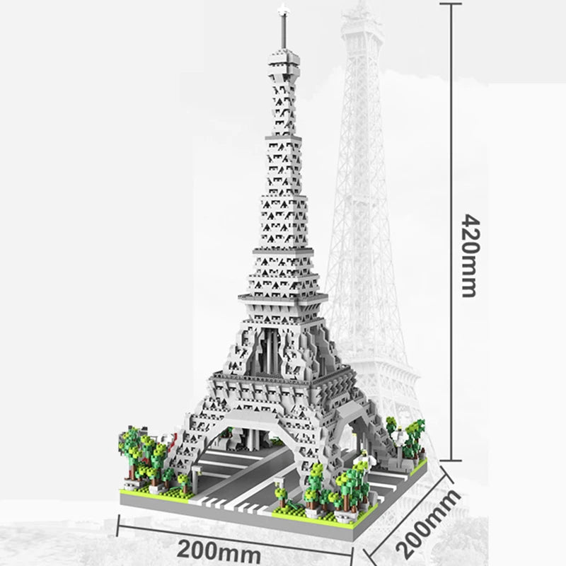 A compact architecture model for creative building, display, and hands-on assembly.