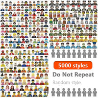 Random City Figures Building Blocks – 4.5cm Mini Character Toys
