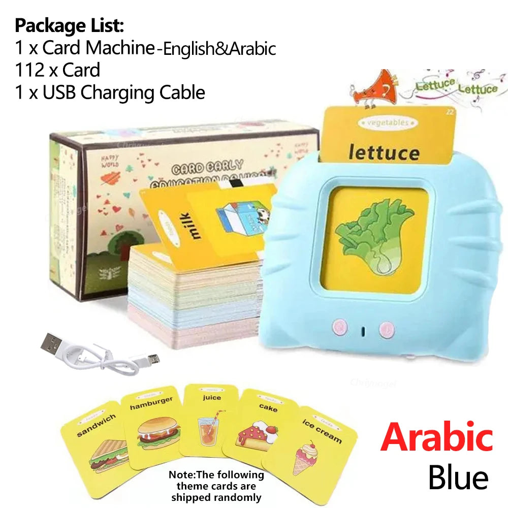 Talking Flash Cards Educational Audio Learning Toy