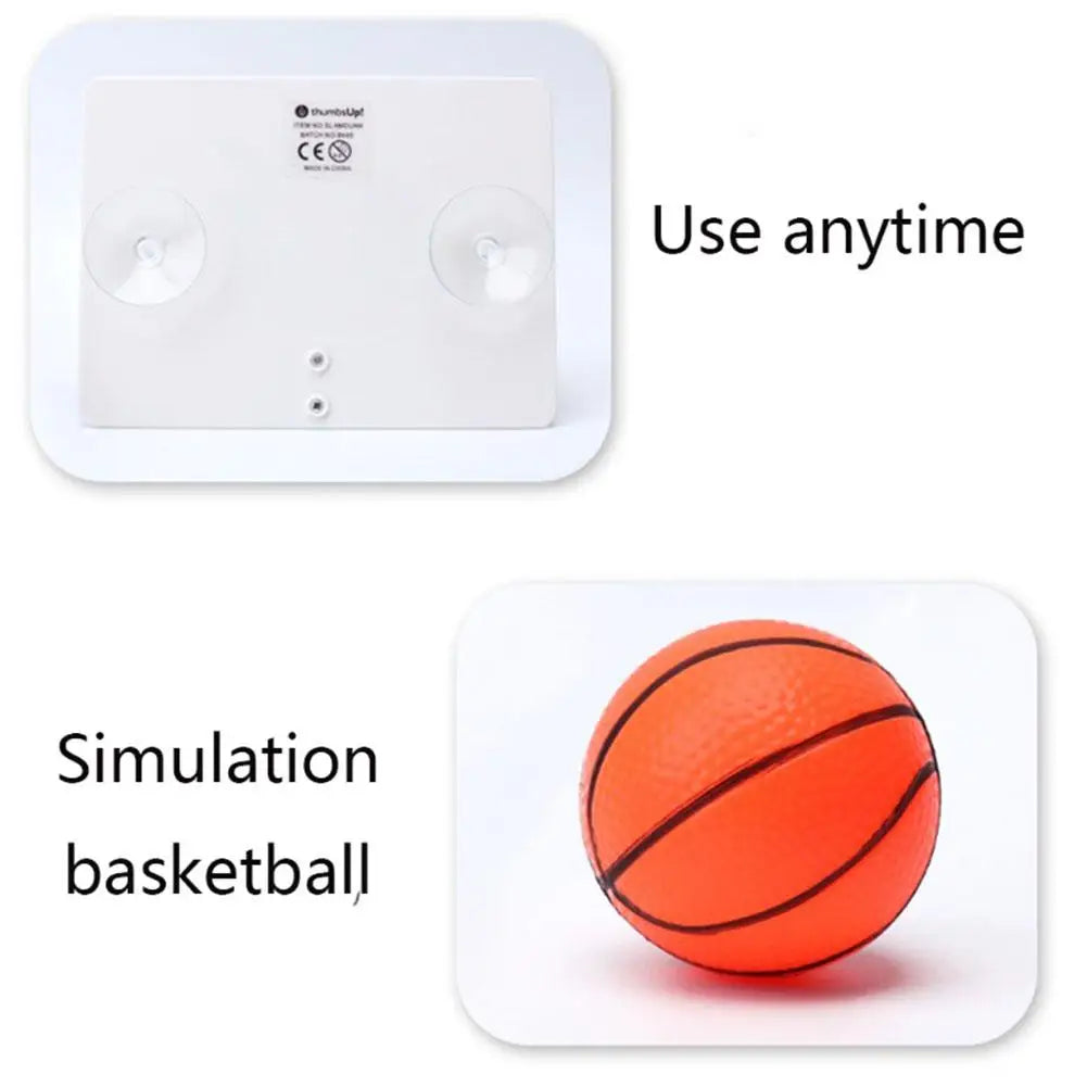 Mini Basketball Hoop for Kids – Suction Cup Indoor Basketball Set