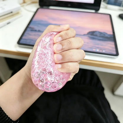 Mini Glitter Dumpling Squishy – 5–5.5cm Fidget Toy