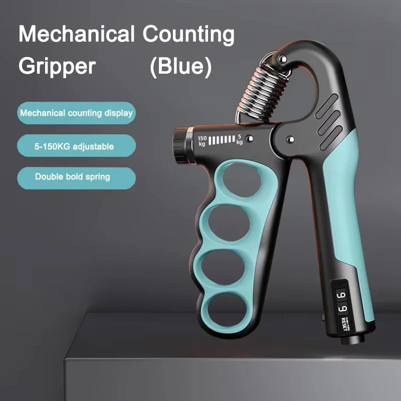 Adjustable Hand Grip Strengthener 5-100kg for Wrist & Forearm Training