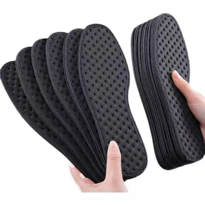 Bamboo Charcoal Insoles Breathable Deodorizing Sports Shoe Inserts