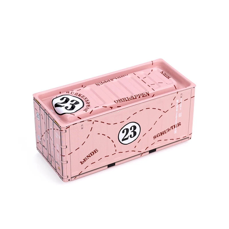 Mini Metal Storage Box Decorative Desktop Organizer