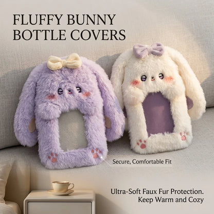 Rabbit Plush Card Holder Cute Bunny Student ID Holder