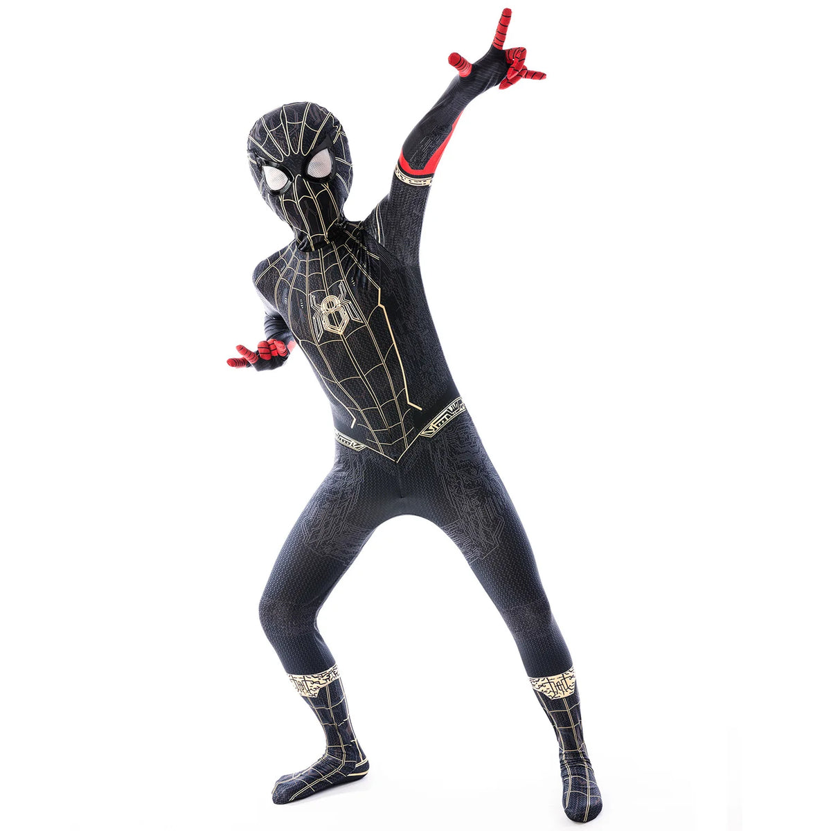 Miles Morales Cosplay Costume – Kids Spider-Man Zentai Bodysuit