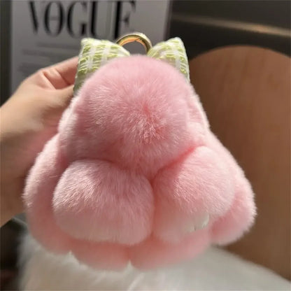 A cute decorative accessory for handbags, backpacks, car keys, and thoughtful gifting.