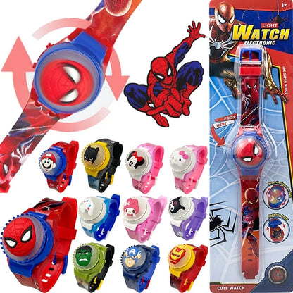 Kids Digital Watch LED Cartoon Watch for Boys & Girls