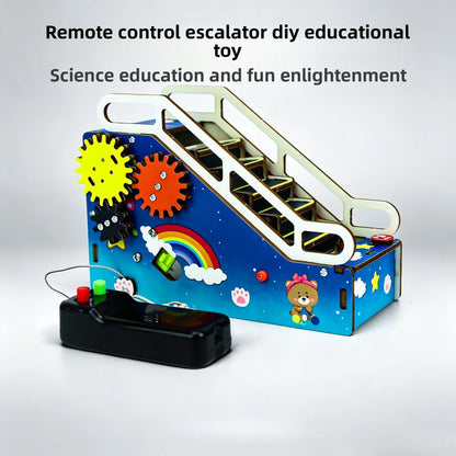 DIY Escalator Assembly Toy STEM Science Educational Model Kit