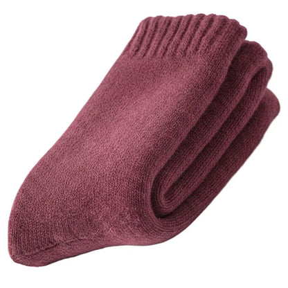 Merino Wool Socks Thick Thermal Winter Crew Socks