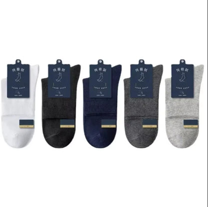 Men's Bamboo Fiber Socks Breathable Crew Sports Socks
