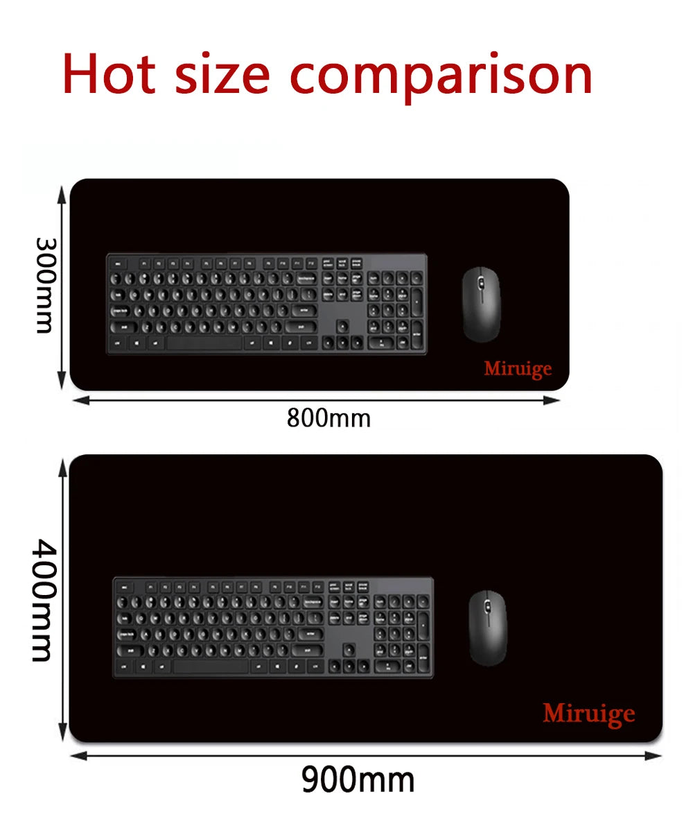 XXL Anime Mouse Pad 900x400mm – Large Gaming & Keyboard Desk Mat