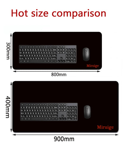 XXL Anime Mouse Pad 900x400mm – Large Gaming & Keyboard Desk Mat