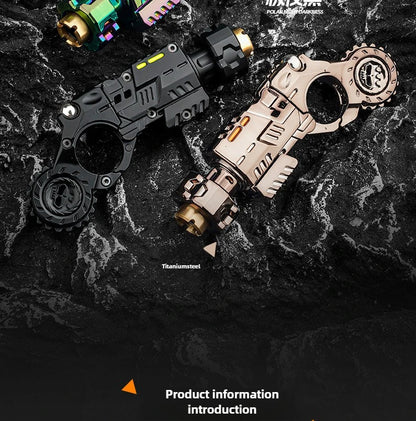 Shell-Ejecting Alloy Toy Pistol – Mini Fidget Desk Toy