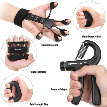 Build stronger hands and forearms anywhere with adjustable resistance, compact portability, and versatile grip-training accessories.