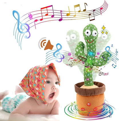 Dancing Cactus Toy – Talking, Singing & Wiggling Plush