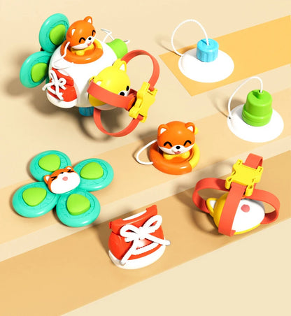 Baby Busy Board Cube Montessori Sensory Activity Toy