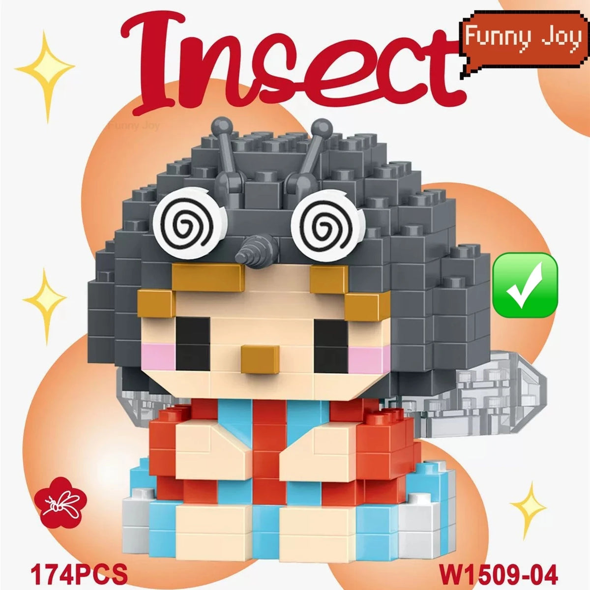 Insect Building Blocks – 3D Animal Model Set