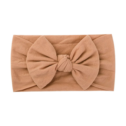Baby Flower Headband Soft Nylon Newborn Hairband