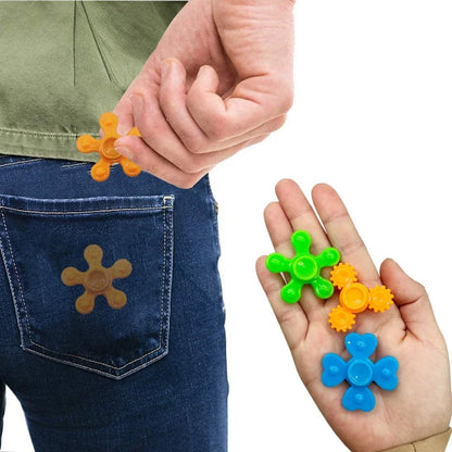 Mini Fingertip Gyro Spinner Toys – Colorful Fidget Set