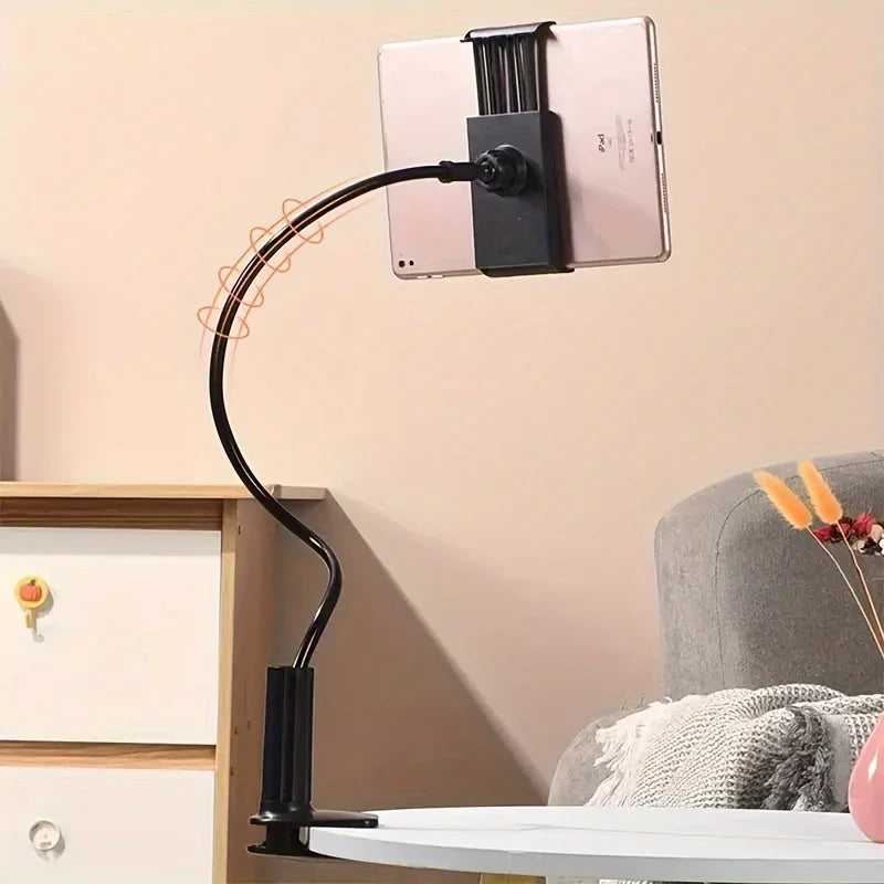 Adjustable Mobile Phone & Tablet Stand – Flexible Bedside & Desktop Holder