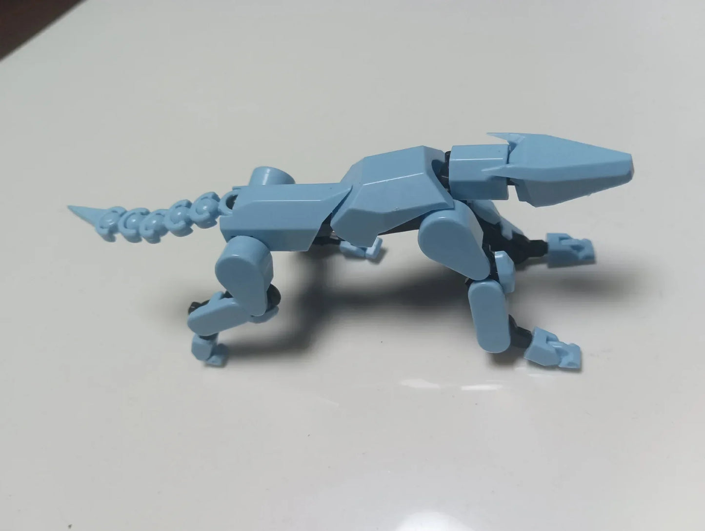 T13 Multi-Joint Robot Action Figure with Dog – 14cm Poseable Model