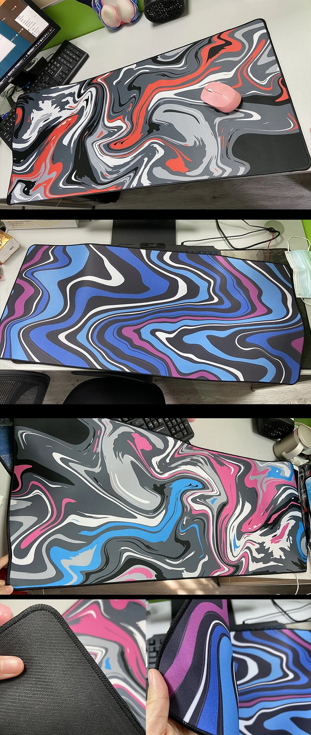 XXL Anime Mouse Pad 900x400mm – Large Gaming & Keyboard Desk Mat