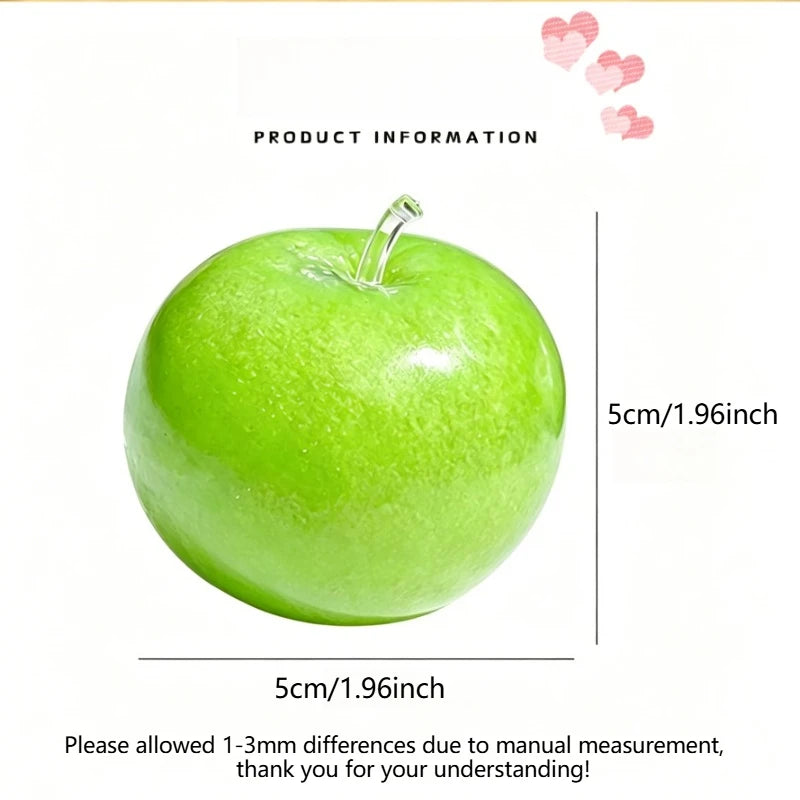 Green Apple Slushie Squishy Fidget Toy Slow Rising Sensory Toy