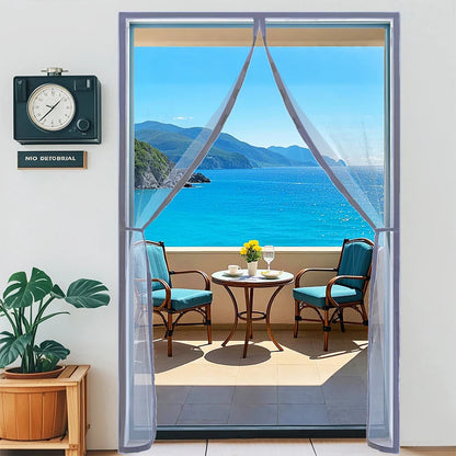 Magnetic Mosquito Net Door – Custom Size Automatic Screen