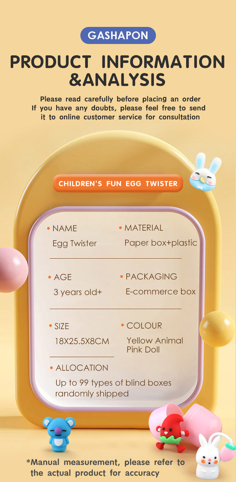 Kids Claw Machine Capsule Toy – Surprise Prize Game