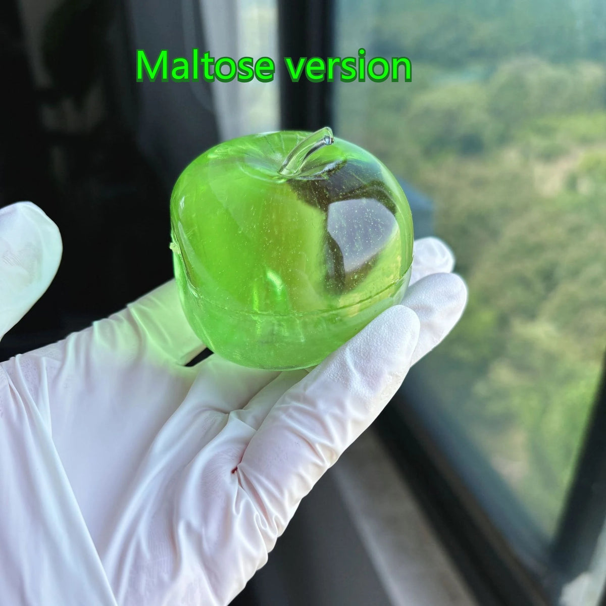 Green Apple Slushie Squishy Fidget Toy Slow Rising Sensory Toy