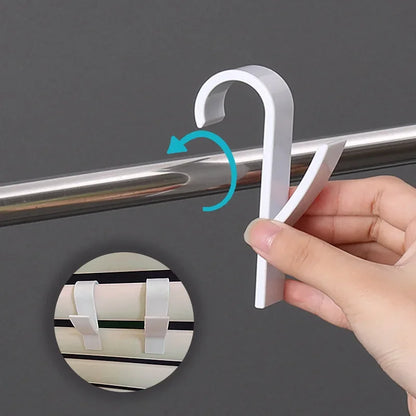 Radiator Towel Hooks Bathroom Heated Rail Hangers 2/6PCS