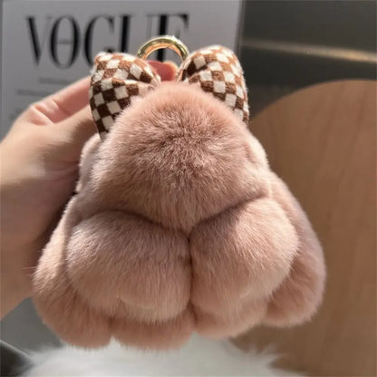 A cute decorative accessory for handbags, backpacks, car keys, and thoughtful gifting.