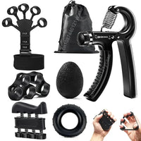 Build stronger hands and forearms anywhere with adjustable resistance, compact portability, and versatile grip-training accessories.